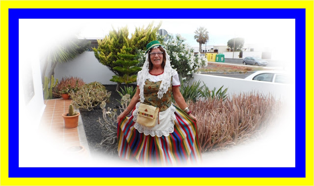 Mi tía Carlota Cañada "Tita", ya celebra el Día de Canarias