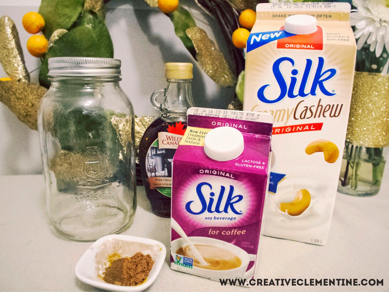 Simple & Lazy Vegan Eggnog recipe Creative Clementine