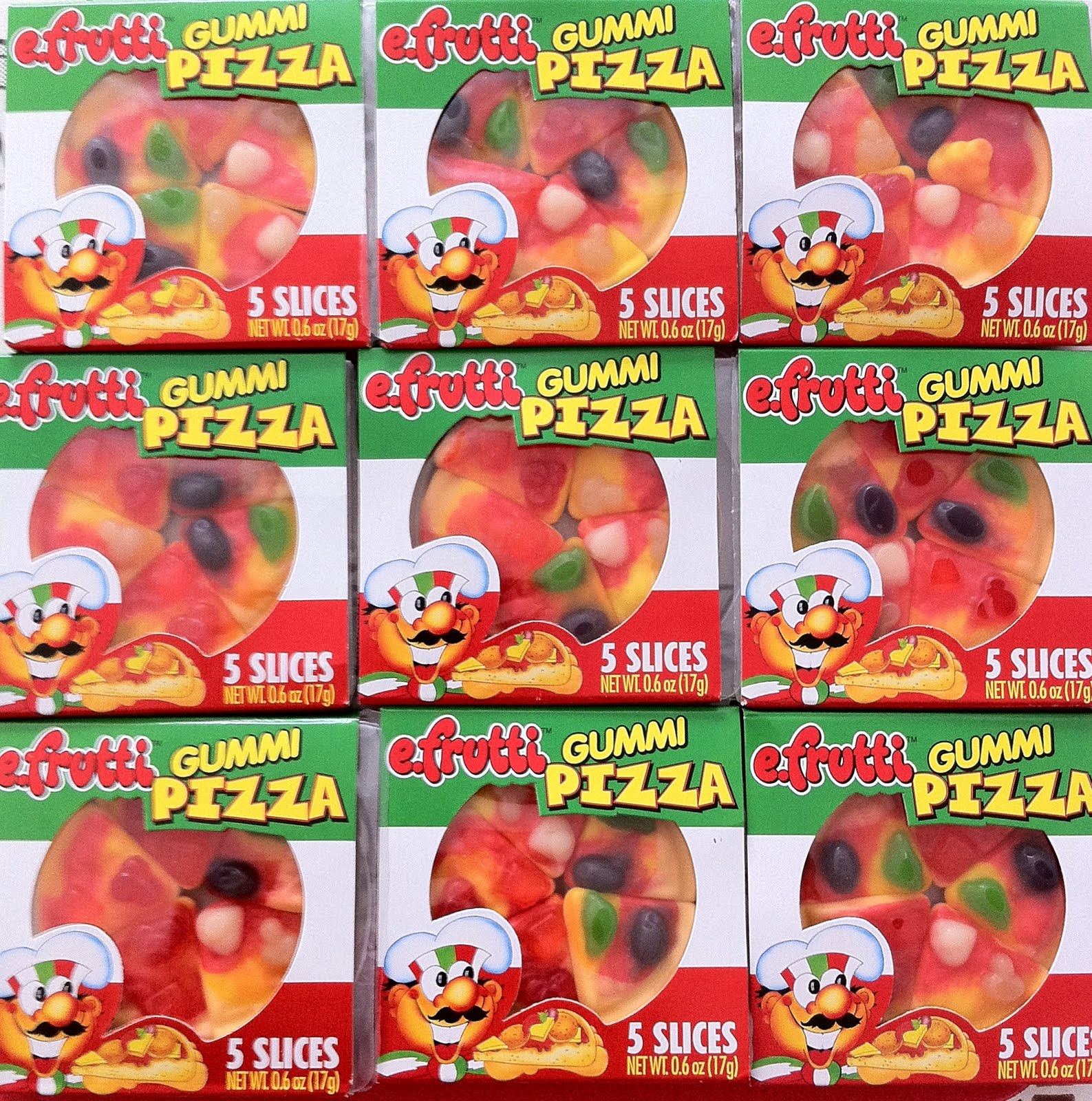 The Sweetest Temptations Gummy Pizzas & Gummy Burgers