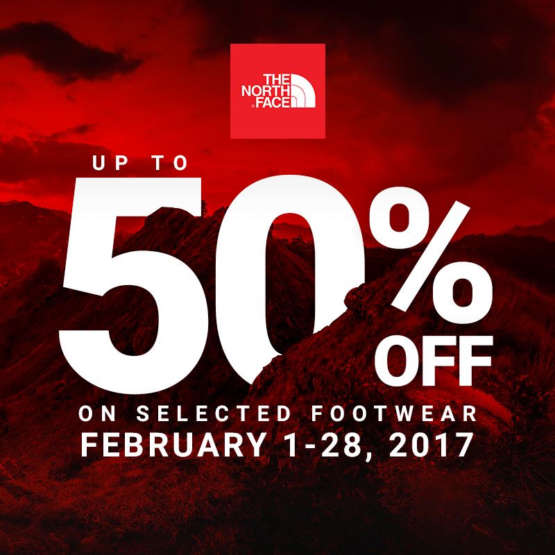 Manila Shopper The North Face Footwear SALE Feb 2017