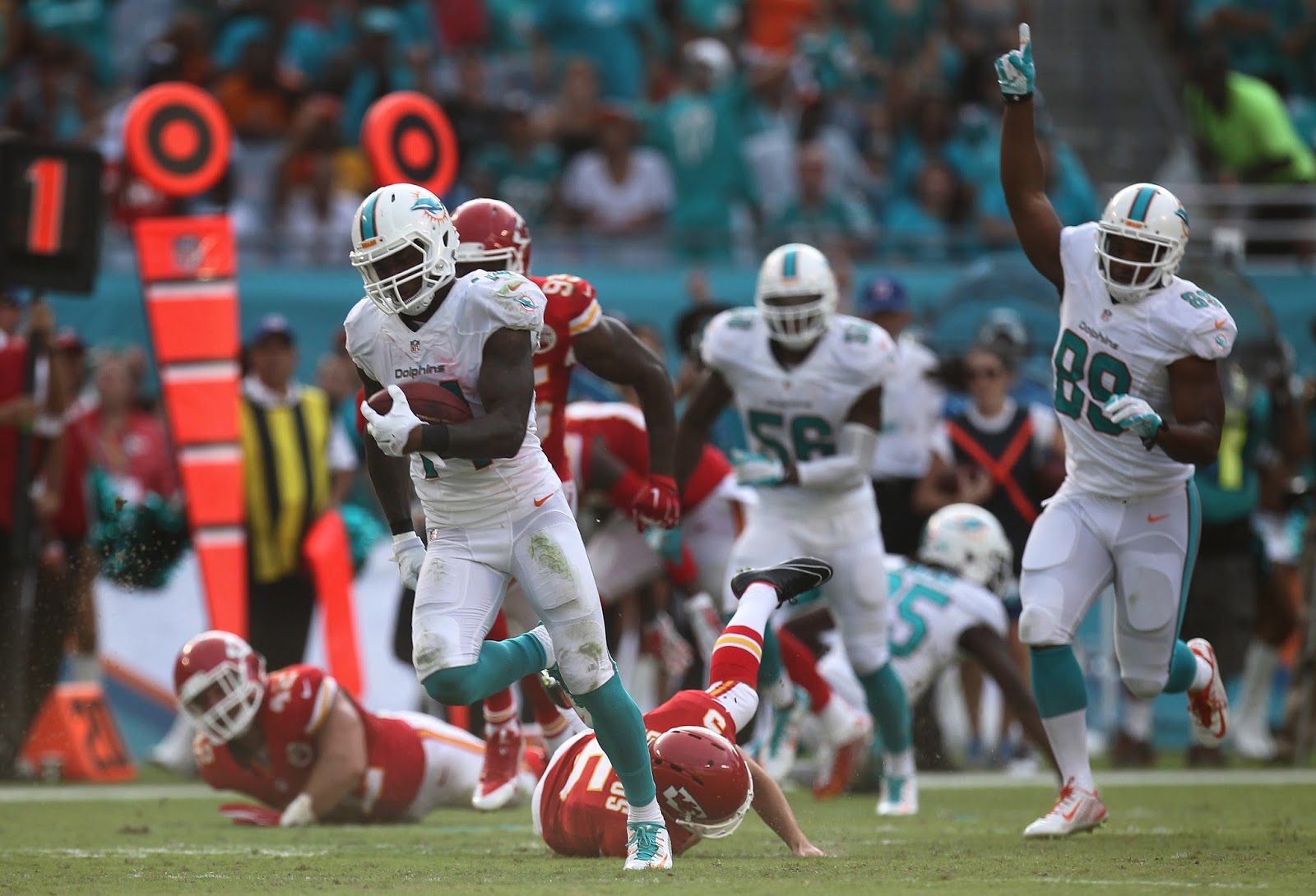 A Sam Wilson: Dolphins vs. Kansas City
