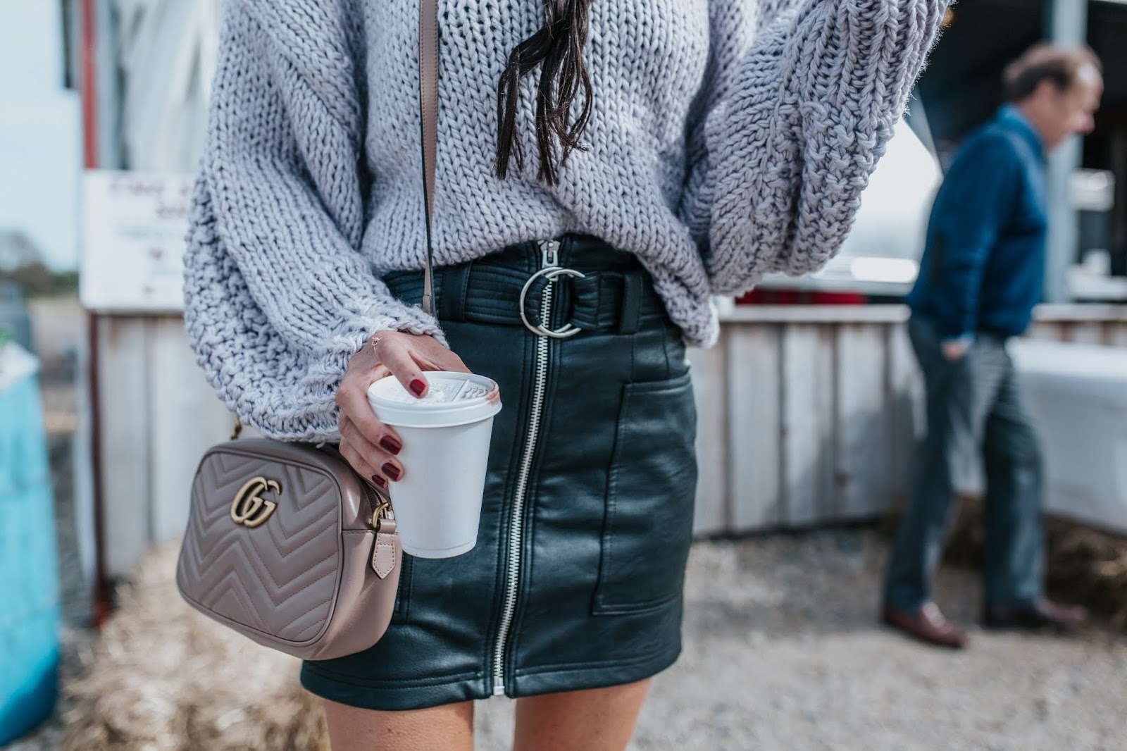 How to wear a mini skirt in Fall Where your heart is now