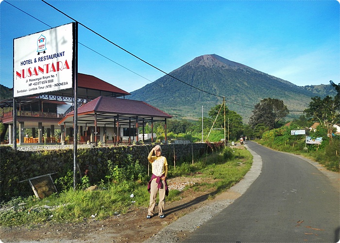 Memburu Siluet Rinjani Di Hotel Nusantara Sembalun
