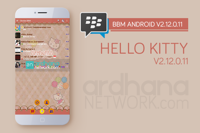 BBM Mod Hello Kitty V2.12.0.11 BBM Hello Kitty V2.12.0.11