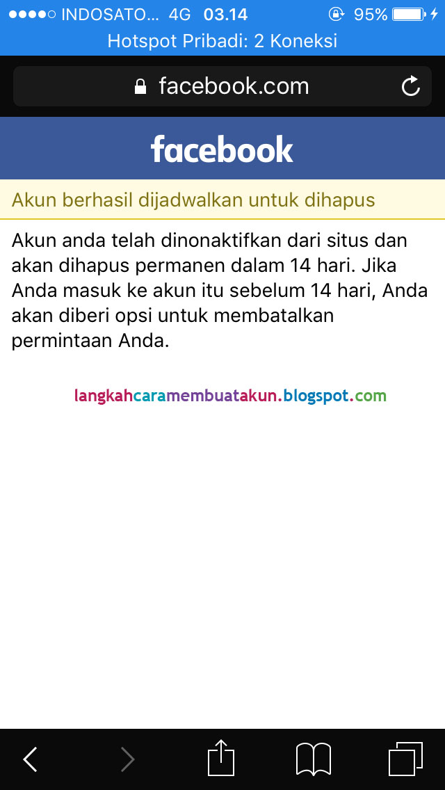 Cara Menghapus Akun FB Secara Permanen Lewat HP | Blokir Fecebook