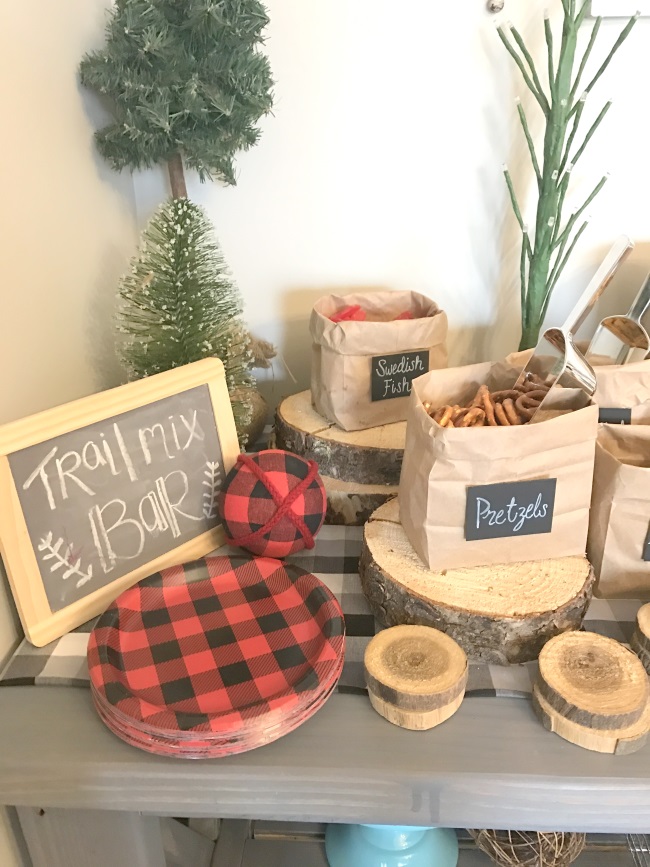 for Lauren and Lauren Isaac's Lumberjack birthday party!