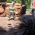 Colisão frontal deixa uma pessoa morta na BR-282