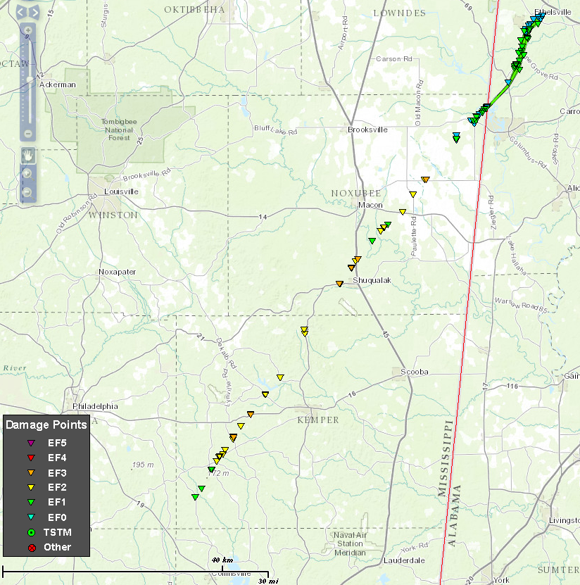 The Original Weather Blog Tornado Chronicles Shuqualak MS Tornado of