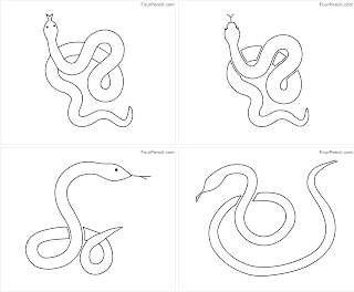 Four Coloring: Free printable Python coloring pages for kids