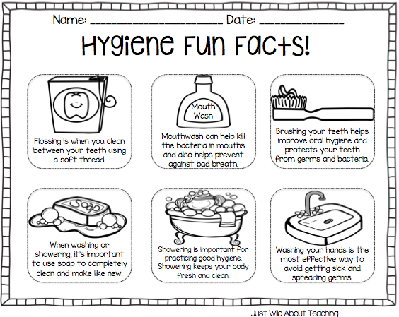 Just Wild About Teaching All About Hygiene {health pack}