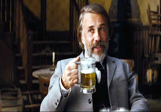Christoph Waltz as Dr. King Schultz in Django Unchained, Directed by Quentin Tarantino