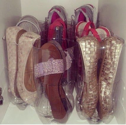 25 ideas para organizar los zapatos en tu hogar
