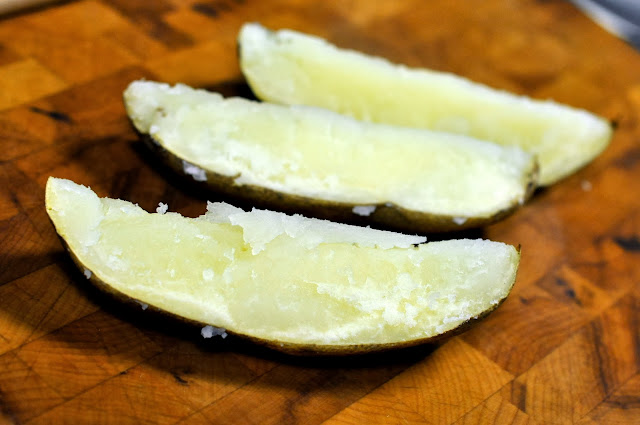 Baked Potato Quarters | Taste As You Go