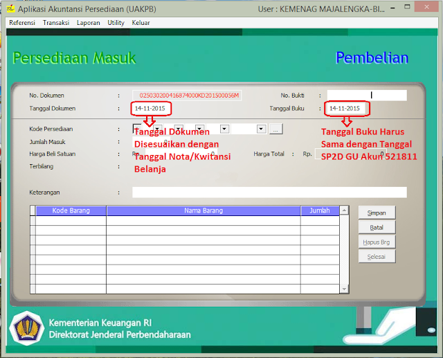 Cara Menghilangkan Persediaan yang Belum Diregister di Neraca SAIBA Idn01 Cara Menghilangkan Persediaan yang Belum Diregister di Neraca SAIBA Idn01