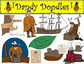 http://www.teacherspayteachers.com/Product/Boston-Tea-Party-Clip-Art-by-Dandy-Doodles-1517949