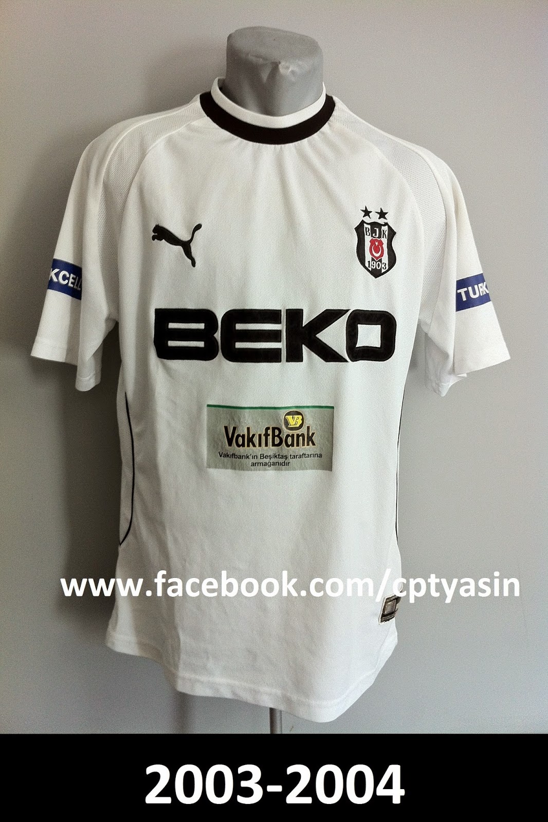 BEŞİKTAŞ FORMA KOLEKSİYONU 20032004