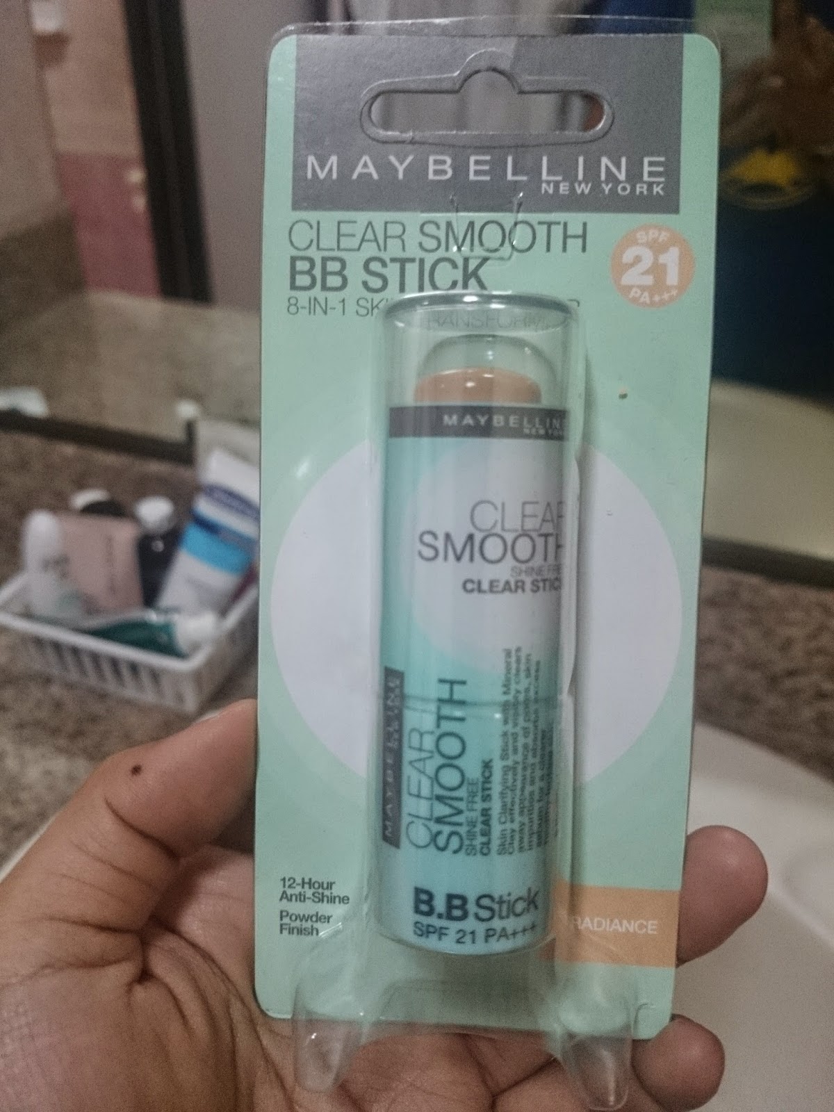Review] Maybelline Clear Smooth Shine Free BB Stick - The Blahger