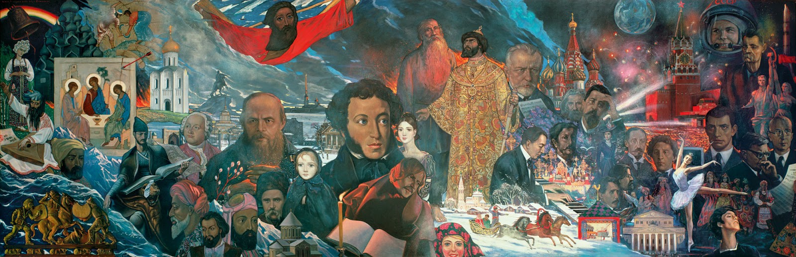 Ilya  Glazunov  The  Contribution  of  the  People  of  the  USSR  to  World  Culture  and  Civilization