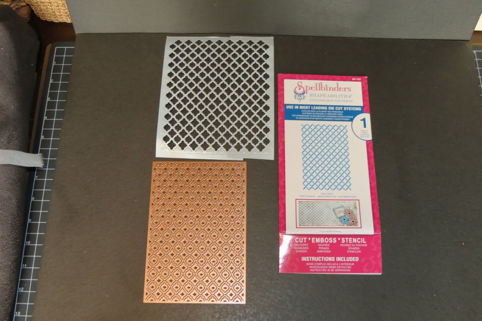 Ligaya's Creativity Zone Spellbinders Grand Decorative Labels One