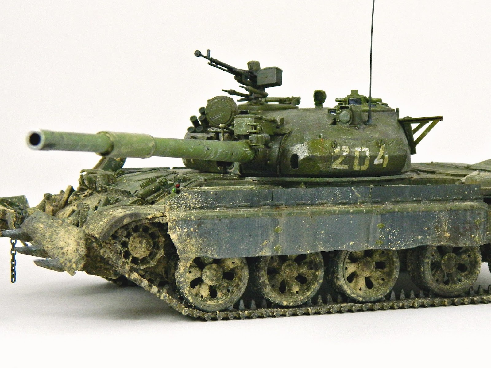 T-62M with KMT-6 Mine Plough
