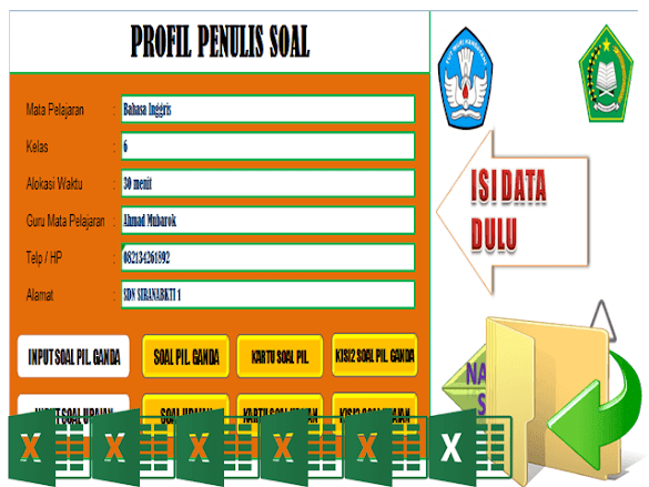 Aplikasi Untuk Menciptakan Soal Uraian Dan Pilihan Ganda Format Xlsm
Otomatis