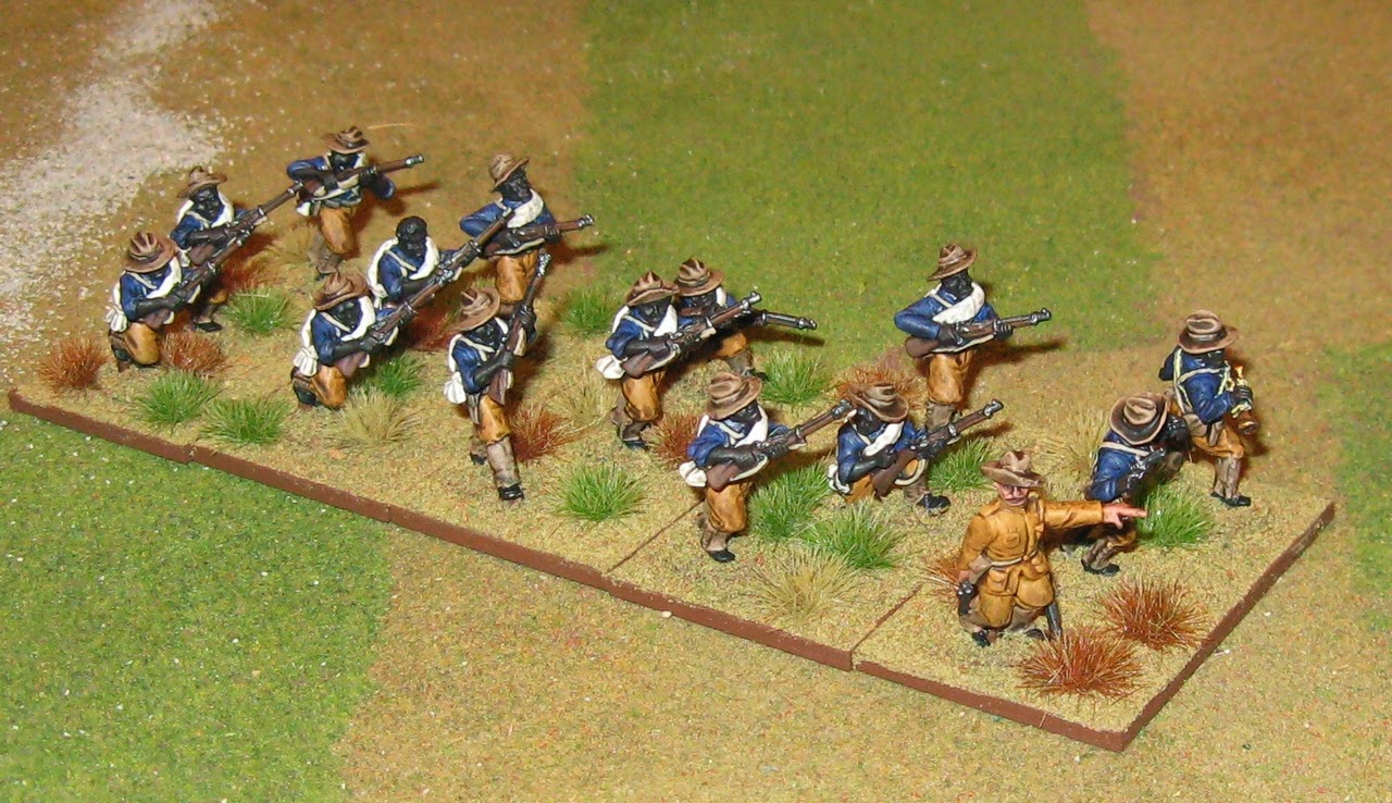 Palouse Wargaming Journal SAW US Colored Infantry II Old Glory