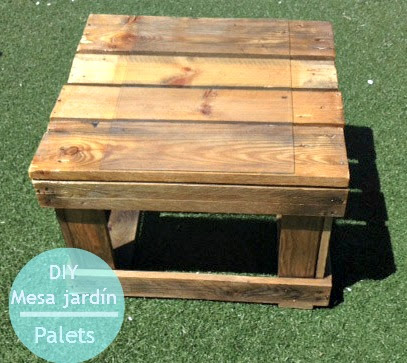 Cómo una mesa de centro para el jardín con palets pasos | Bricolaje
