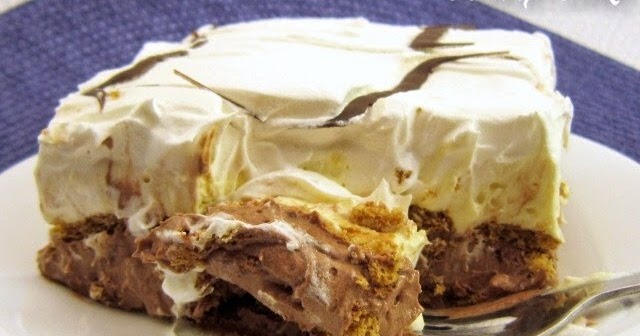 Chocolate Vanilla Pudding Icebox Cake Recipe Chocolate Vanilla Pudding Icebox Cake Recipe