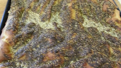 Lebanese Zaatar (Za'atar) Bread Recipe flaky cracker like bread infused with fresh za Lebanese Zaatar (Za'atar) Bread Recipe