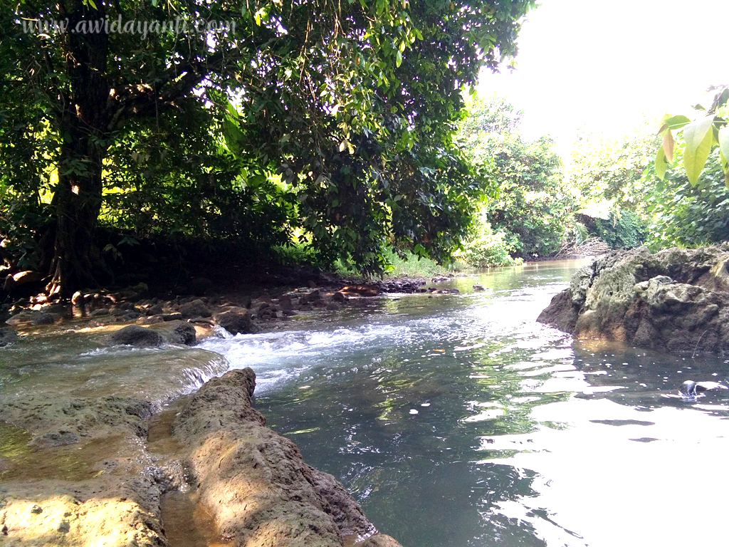 Sungai Meuju Pantai Pangi Sungai Meuju Pantai Pangi