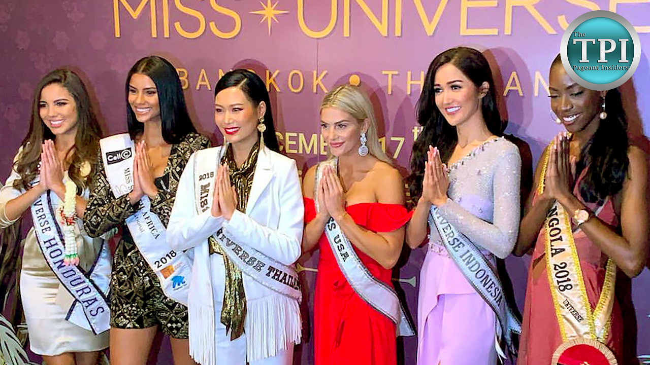 The Pageant Insiders: Miss Universe 2018 Contestants Press Conference