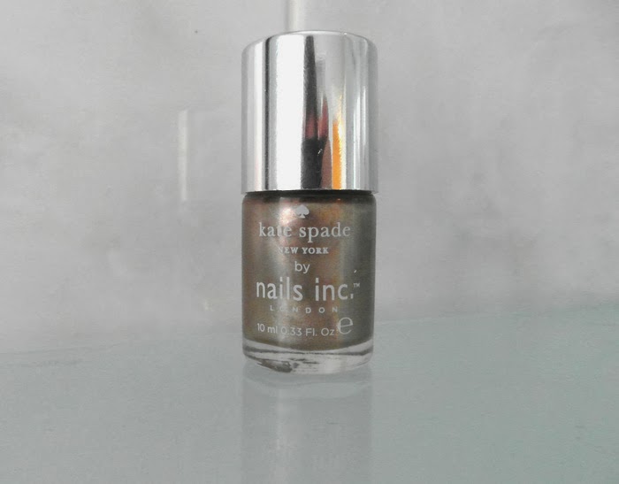 Glamour Magazine Freebie Kate Spade Nails Inc 'Uptown Glamour' One