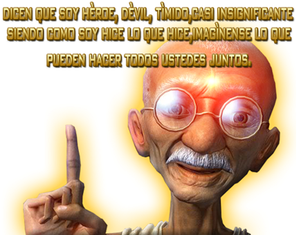 UN GRAN AVATAR LLAMADO GANDI