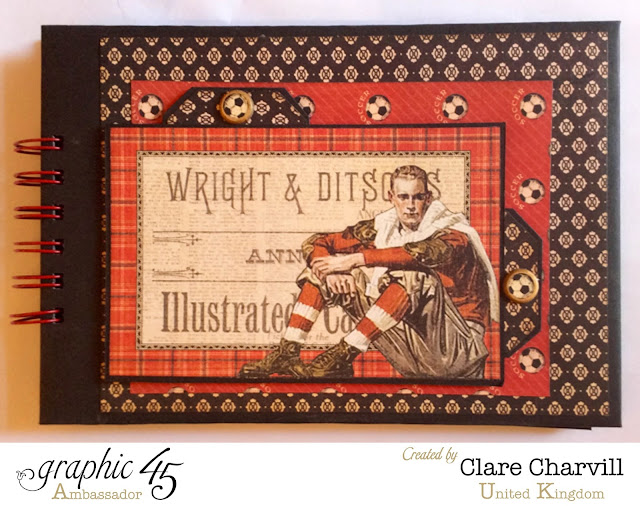 Good Ol' Sport Scrap Book Clare Charvill Graphic 45