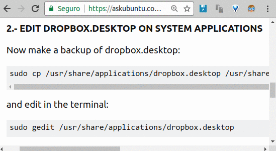 dropbox desktop application not working