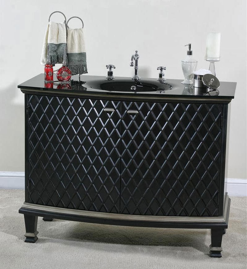 Traditional Bathroom Vanities AllRound Chic with a Black Bathroom Vanity
