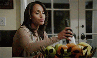 OLIVIA POPE—SCANDAL If you decide to go full Olivia Pope today and drink red wine while wearing white, then I take my over-sized white hat off to you. You’re a braver drinker than most of us. OLIVIA POPE—SCANDAL If you decide to go full Olivia Pope today and drink red wine while wearing white, then I take my over-sized white hat off to you. You’re a braver drinker than most of us.