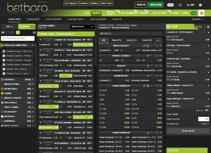 Betboro Betboro Screen