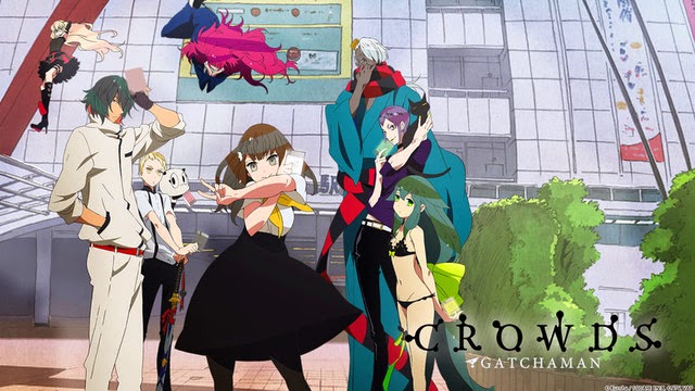 Segunda temporada do anime Gatchaman Crowds em Julho!