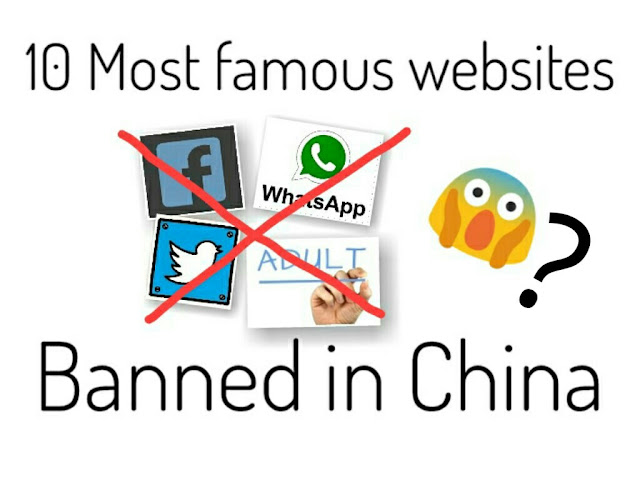 10 Most Famous Websites Banned In China (2020)