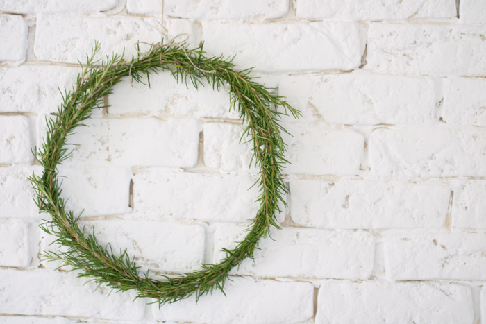 Corona de romero diy