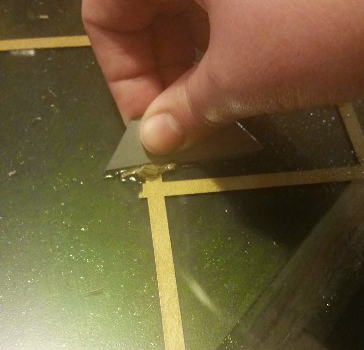 Mrs. Do It Herself Remove Gold Etching From Glass