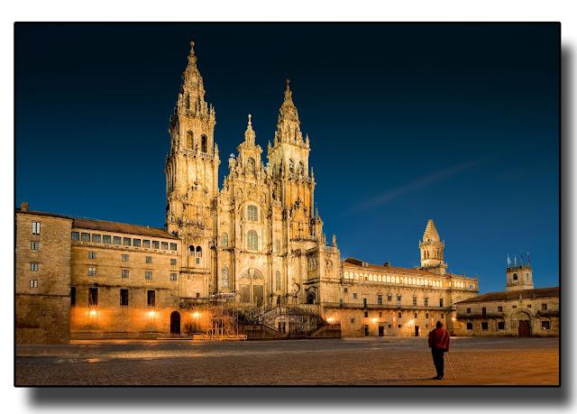 Catedral de Santiago vista desde la Plaza del Obradoiro