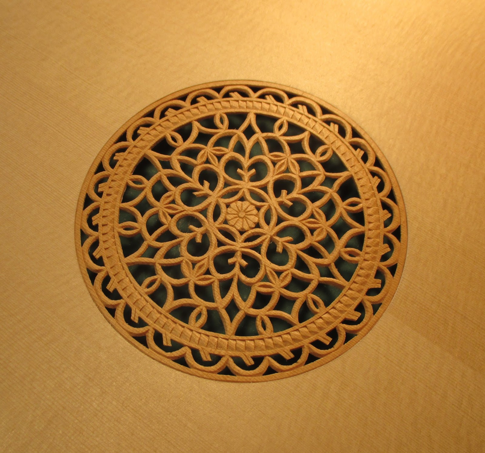 The Lute's Progress, The Inset Lute Rose A Contemporary Example, and