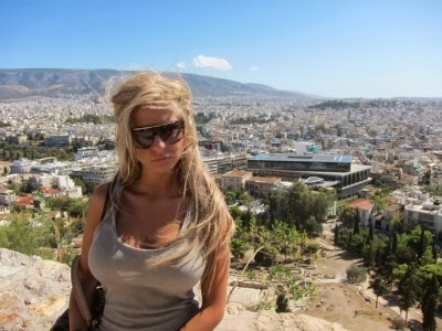 Андреа и Кубрат на почивка в Гърция
