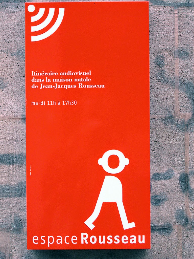 清清的世界旅行圖鑑: 瑞士日內瓦 (Geneva) 盧梭故居 (Espace Rousseau)