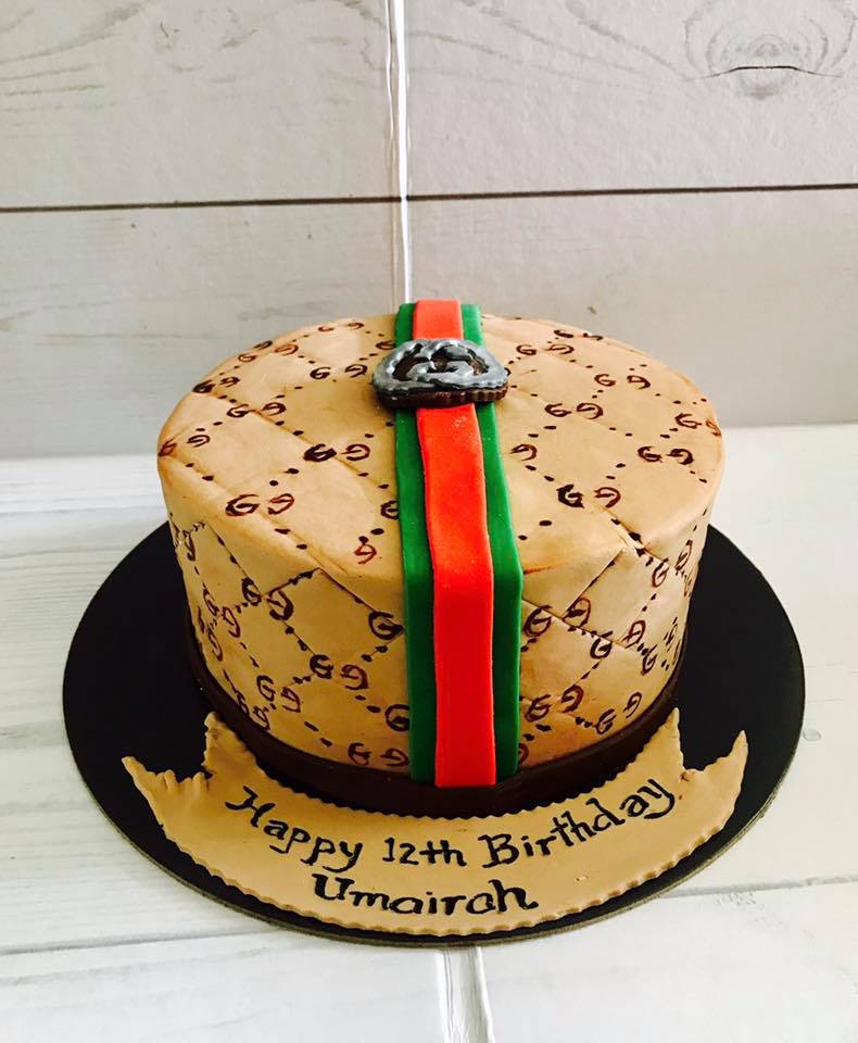 Izah's Kitchen Bag themed cake, Halal themed cakes Singapore