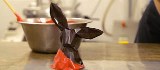 Chocolates de Pascua con Formas Geometricas 