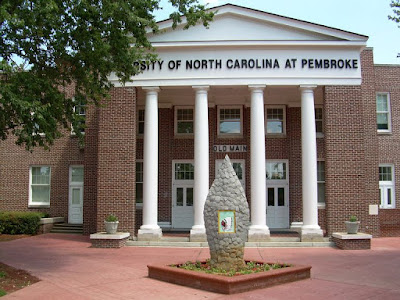 This is an office building at University of North Carolina at Pembroke.