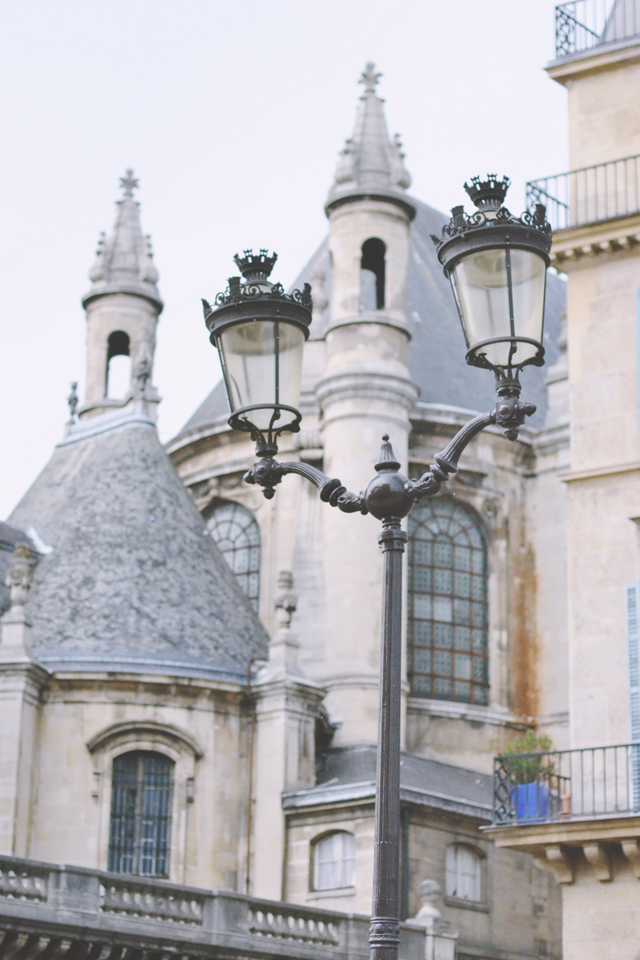 Parisian lamp post